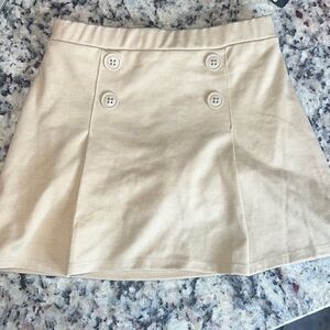 NWT Beige Girls Skort